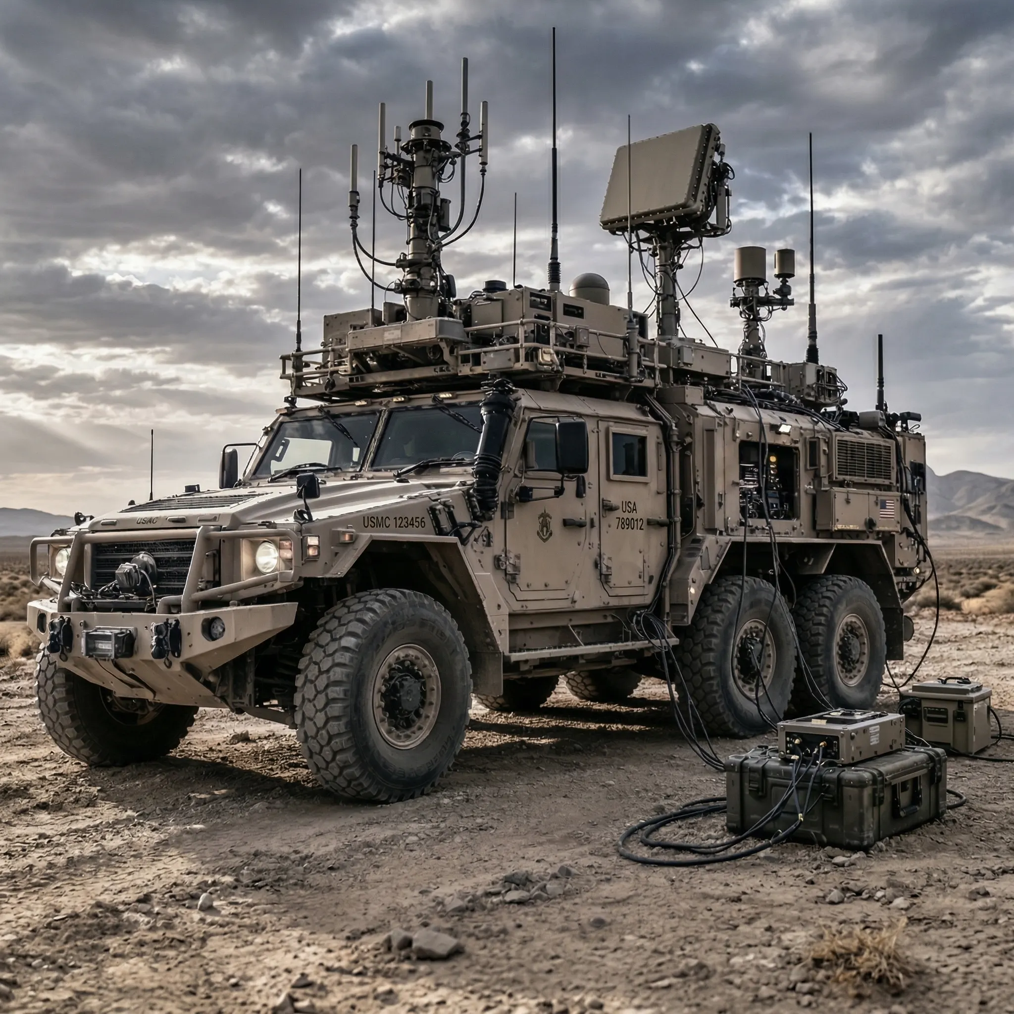Electronic warfare mission environment