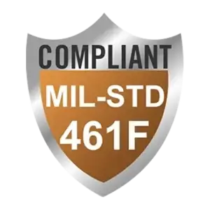 MIL-STD-461F compliance logo