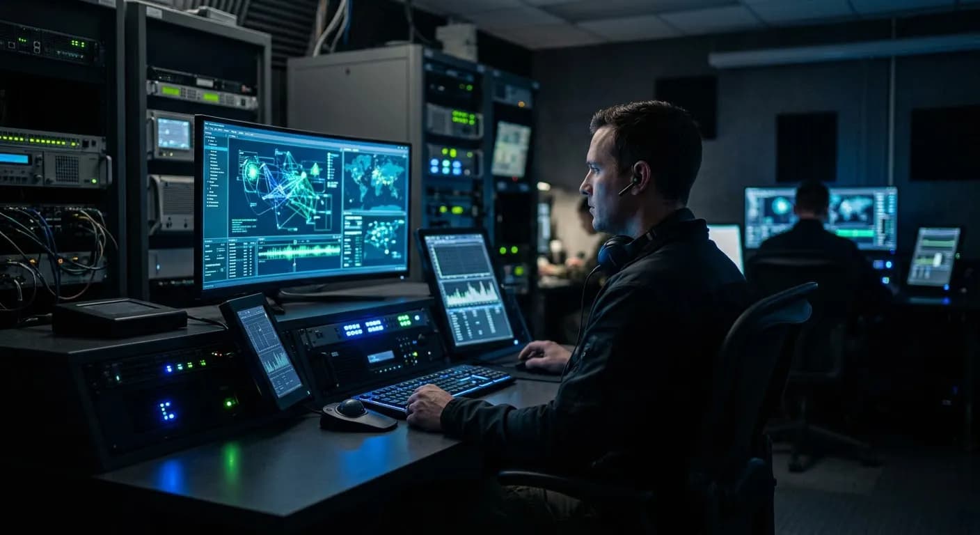 Microwave frequency converter housing and RF interfaces