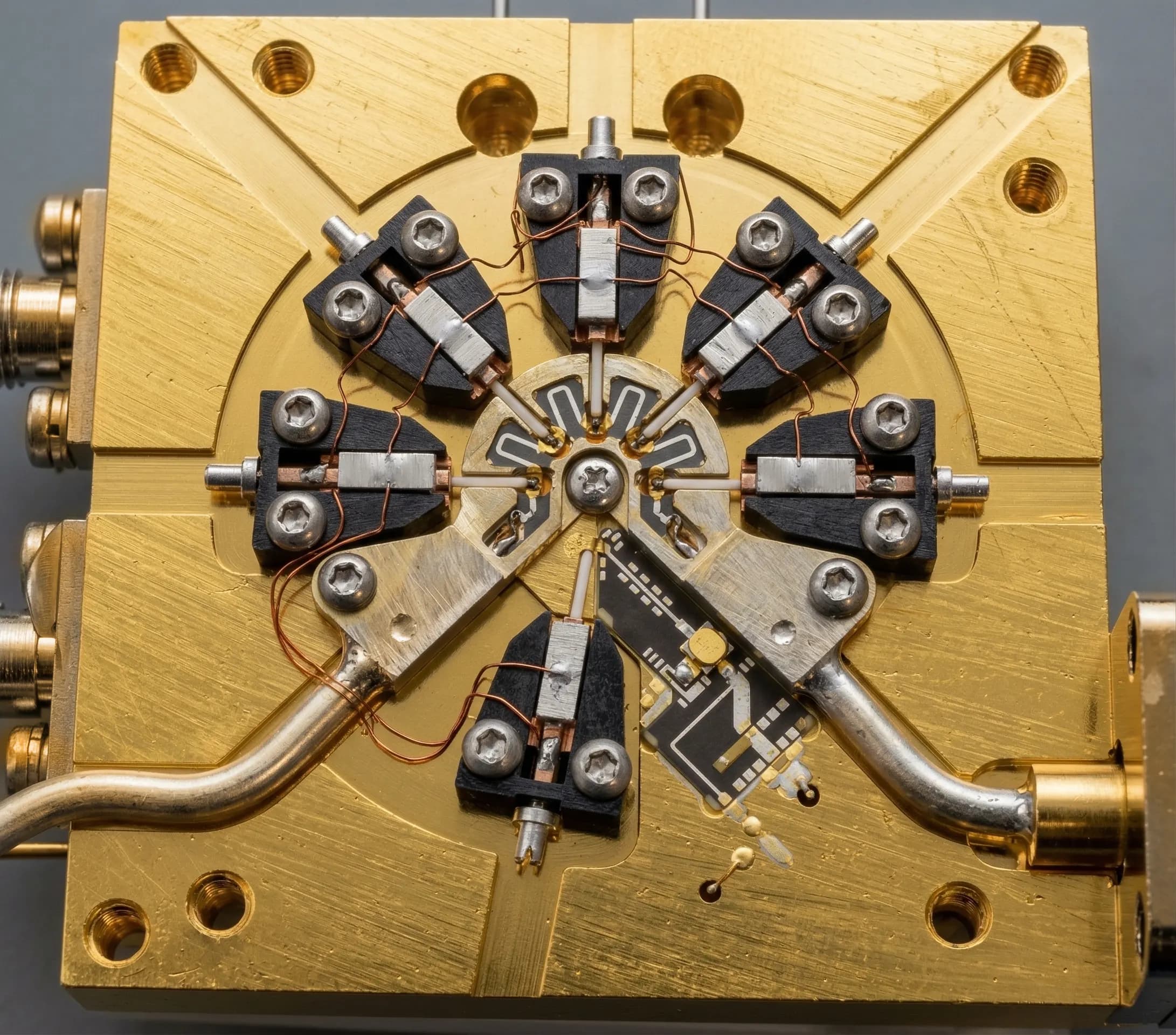 YIG tunable band reject filter in a system environment