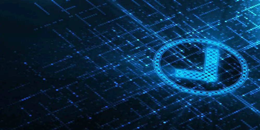 Quality and compliance checkmark imagery